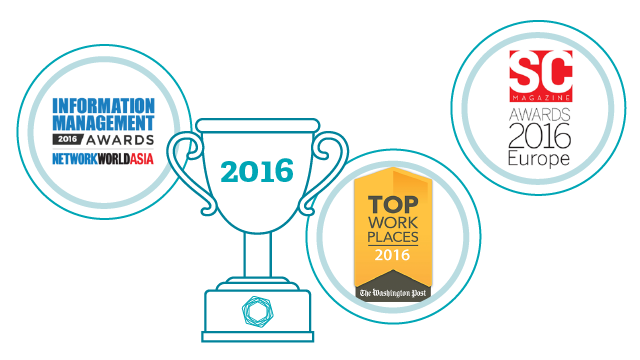 Distinctions reçues par Tenable dans 2016